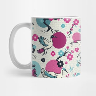 Japanese Style Old Textures Pattern by Tobe Fonseca Mug